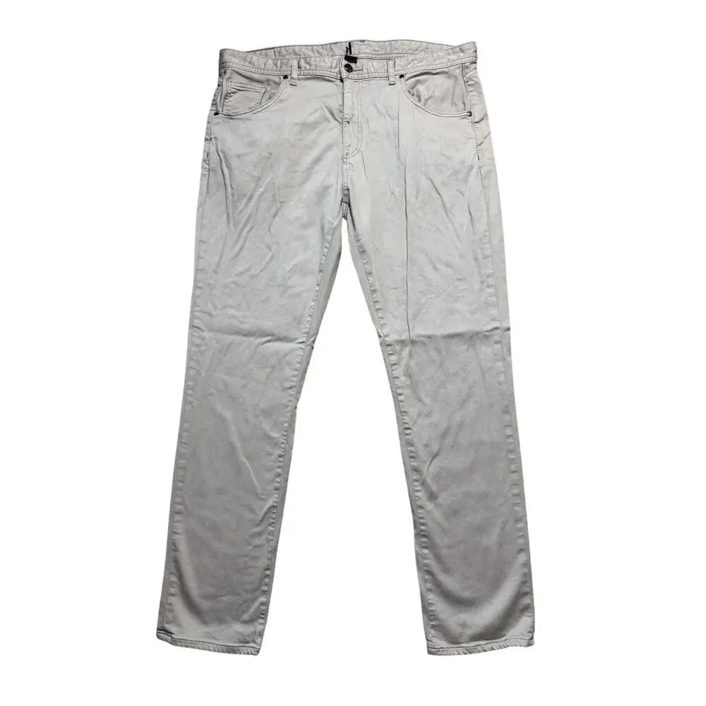 JOHNNIE-O Men's Stretch 5 pocket Tan/Khaki Jeans/Pants SIZE 38x32